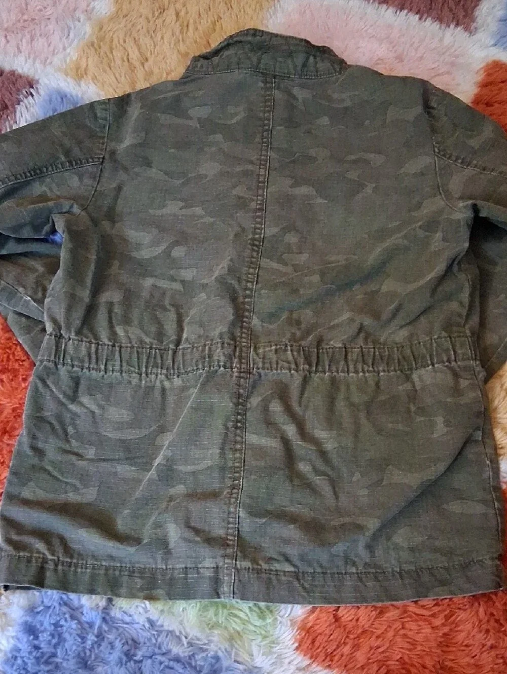 OshKosh B'gosh Olive Camouflage Field Jacket